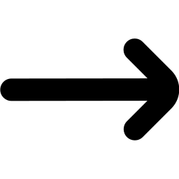 Arrow-right free interface icon, Bold Rounded Right Arrow Navigation Next Forward UI Vector Icon icon