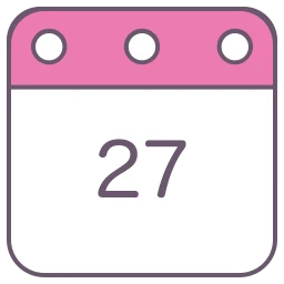 Cancelled Calendar Date Minimalist UI Vector Line Icon icon