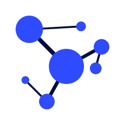 Gene Sequence SVG, Molecular Structure Network Connection Icon Vector icon