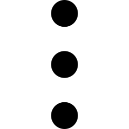 Menu-dots-vertical free interface icon, Three Vertical Dots Menu Ellipsis UI Interface Icon icon