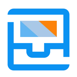 Modern Desktop Computer Monitor Display User Interface Icon icon