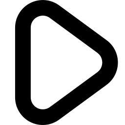 Play free interface icon, Modern Play Button Arrow Icon for Media Playback Control Interface icon